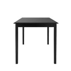 Salido Dining Set - 5 pezzi - Vinile nero - iNSPIRE Q