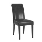 Salido Dining Set - 5 pezzi - Vinile nero - iNSPIRE Q