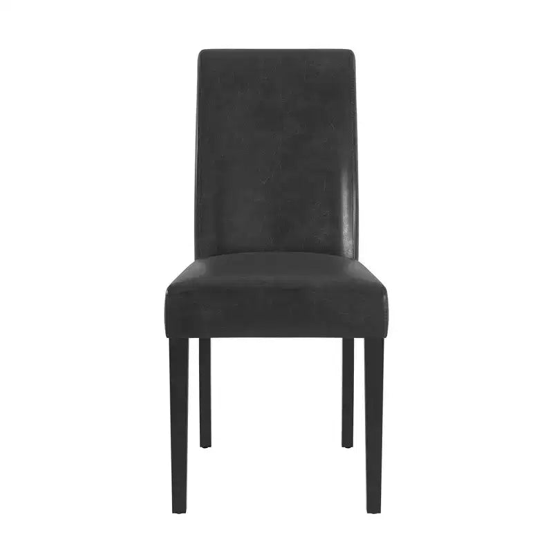 Salido Dining Set - 5 pezzi - Vinile nero - iNSPIRE Q