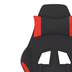 vidaXL Sedia da Gaming Nera e Crema in Poliestere Rettangolare