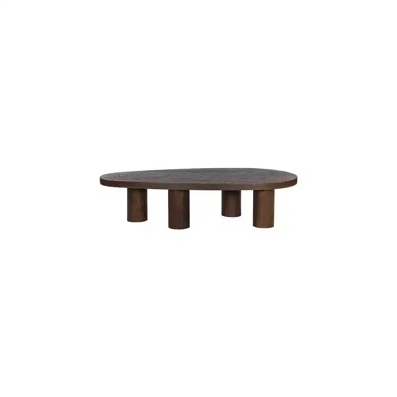 Meridian Furniture Tavolino da caffè Beekman in legno massello di rovere