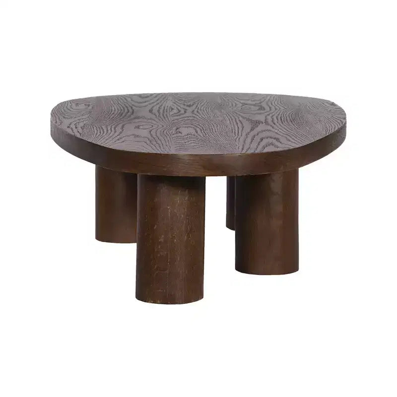 Meridian Furniture Tavolino da caffè Beekman in legno massello di rovere