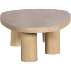 Meridian Furniture Tavolino da caffè Beekman in legno massello di rovere