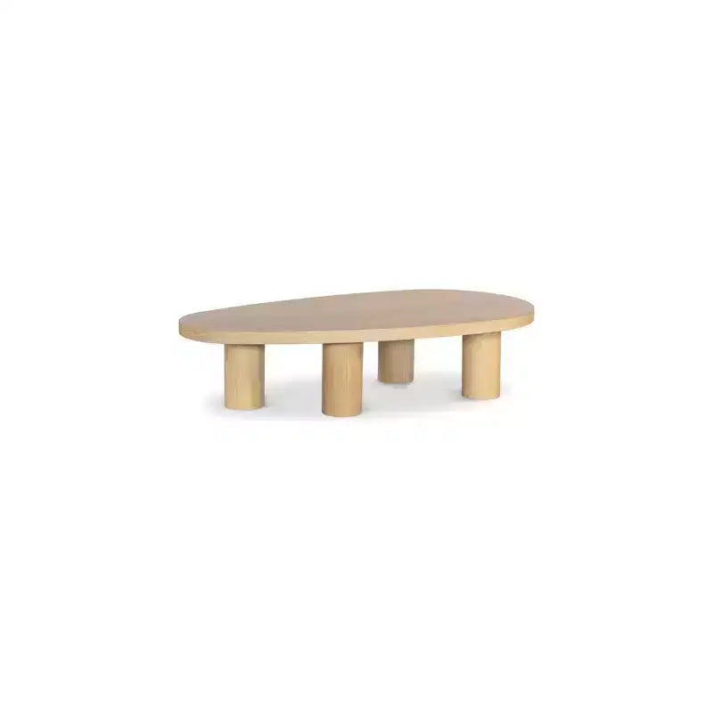 Meridian Furniture Tavolino da caffè Beekman in legno massello di rovere