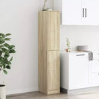 vidaXL Cassettiera farmacia rovere Sonoma legno ingegnerizzato Alta