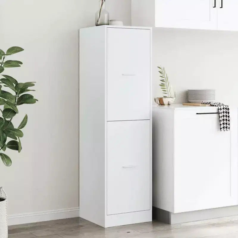 vidaXL Mobiletto Farmacia Bianco Legno Ingegnerizzato Medio