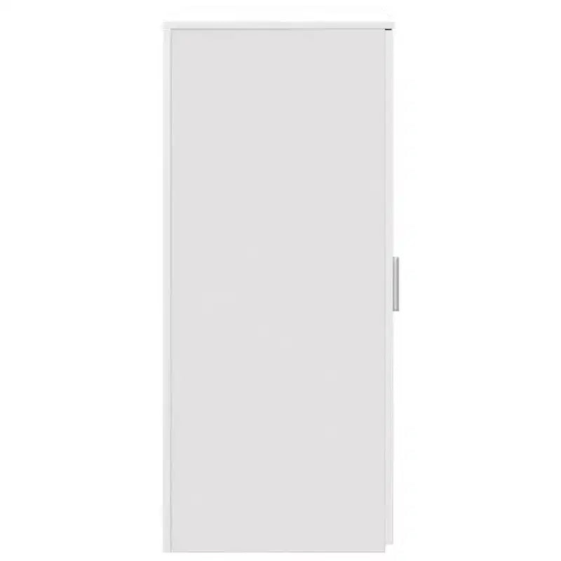 vidaXL Armadietto bianco in legno ingegnerizzato Armadietto di medie dimensioni