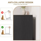 Comò in Rattan a 6 Cassetti per Camera da Letto, Cassettiera in Legno con Maniglie in Metallo, Organizzatore Moderno Versatile per Camera da Letto, Ingresso, Corridoio