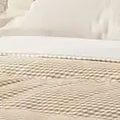 Dyonery Boucle Girolamo Letto, Letto Moderno con Testiera Regolabile, Angoli Morbidi Arrotondati, Non Richiede Rete a Molle, Facile da Montare