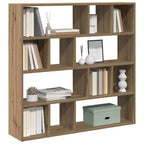 vidaXL Libreria/Divisorio Rovere Artigianale 41,3x9,4x40,2
