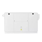 Credenza ModernLuxe con ante e cassetti, mobile dispensa per cucina con ripiani regolabili e portabottiglie laterali per sala da pranzo
