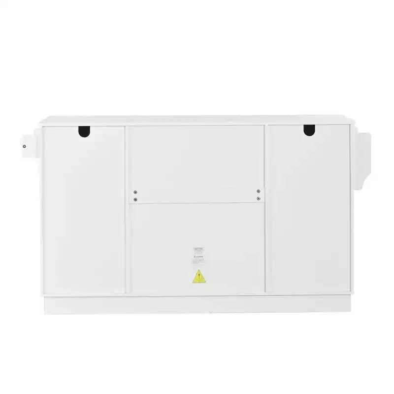 Credenza ModernLuxe con ante e cassetti, mobile dispensa per cucina con ripiani regolabili e portabottiglie laterali per sala da pranzo