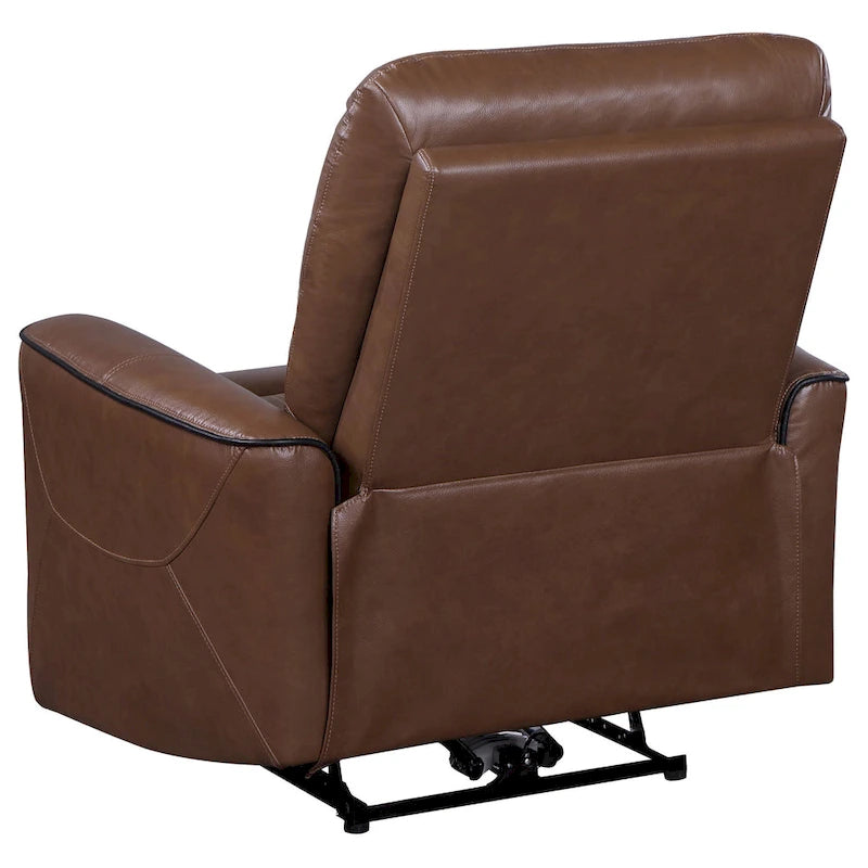 Tavolino d'appoggio a due ripiani in rattan e vetro temperato con gambe in legno di olmo, 58 cm L