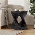 Tavolino MGO Twist Shape, effetto legno