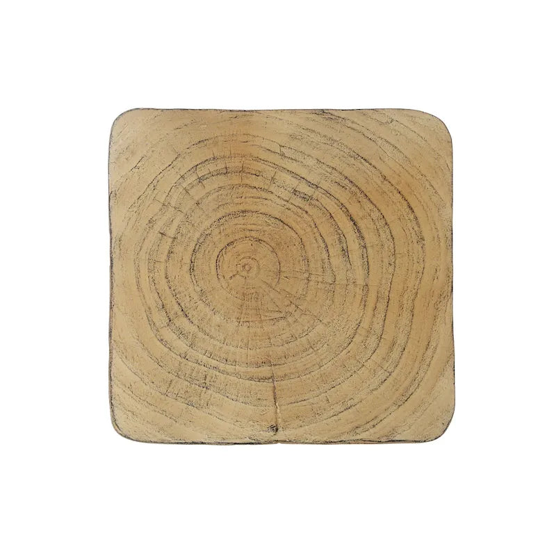 Tavolino MGO Twist Shape, effetto legno