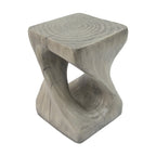 Tavolino MGO Twist Shape, effetto legno