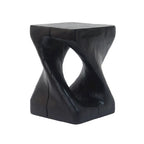 Tavolino MGO Twist Shape, effetto legno