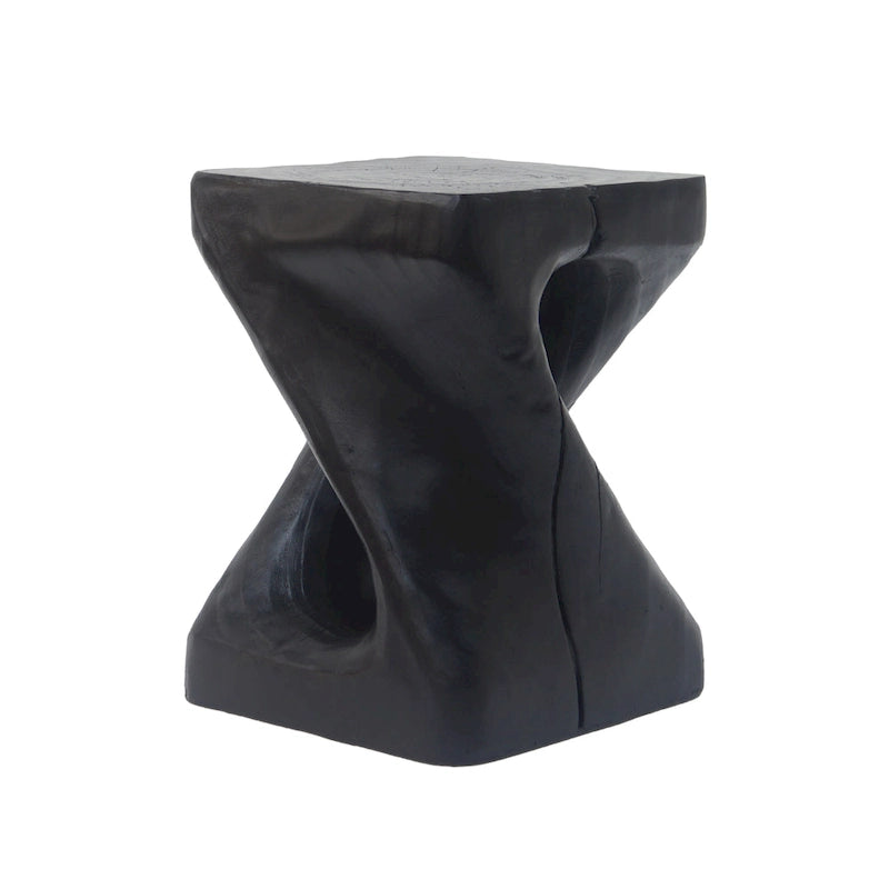 Tavolino MGO Twist Shape, effetto legno