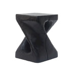 Tavolino MGO Twist Shape, effetto legno