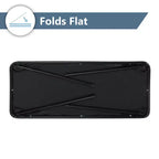 Tavolo pieghevole Peakform 20"x48" nero