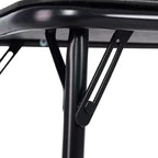Tavolo pieghevole Peakform 20"x48" nero