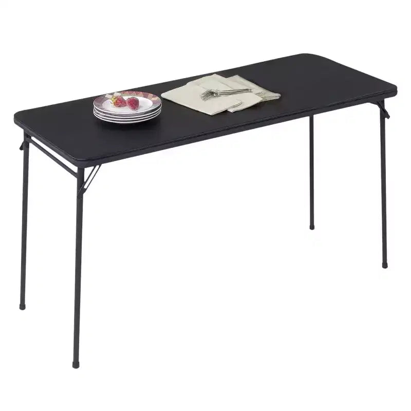 Tavolo pieghevole Peakform 20"x48" nero