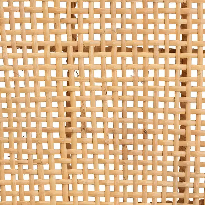Sgabello da bar Bali & Pari Moscow in rattan e legno con altezza bancone, naturale/noce: stile bohémien, struttura in mango, nessun montaggio richiesto