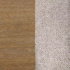 Nathan James Set di 2 sgabelli da bar Linus Beige/Marrone chiaro