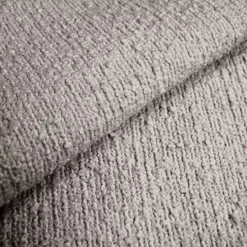 Sgabello da bar Geller altezza bancone da 68,5 cm con poggiapiedi, bouclé grigio - Threshold™