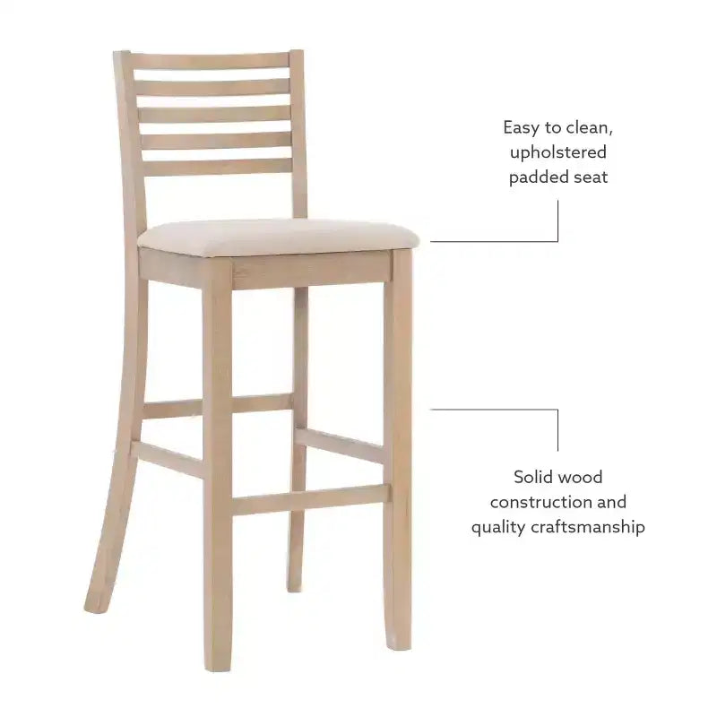 Sgabello Linon Torino Grigio