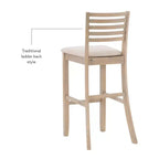 Sgabello Linon Torino Grigio
