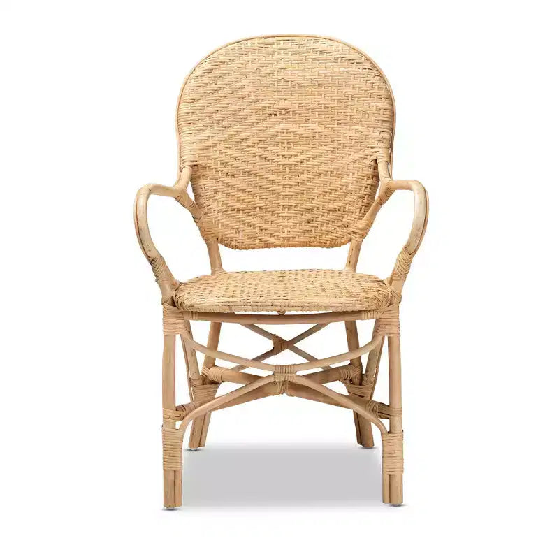 Set sedie da pranzo Genna Rattan Naturale/Marrone - bali & pari