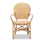 Set sedie da pranzo Genna Rattan Naturale/Marrone - bali & pari