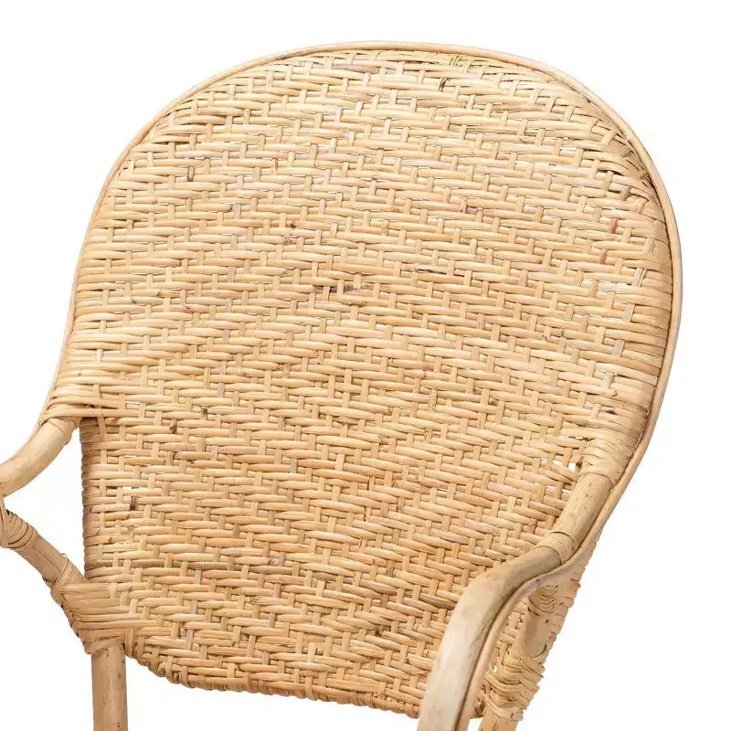 Set sedie da pranzo Genna Rattan Naturale/Marrone - bali & pari