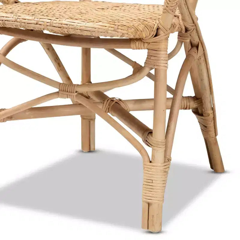 Set sedie da pranzo Genna Rattan Naturale/Marrone - bali & pari