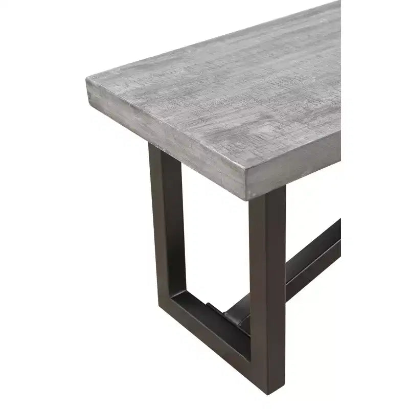 Panca da pranzo in legno di mango Raven marrone da 60" - Timbergirl