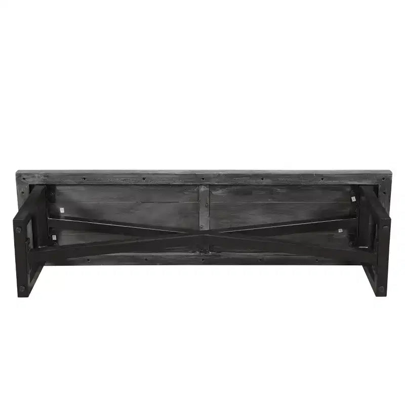 Panca da pranzo in legno di mango Raven marrone da 60" - Timbergirl