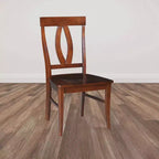 Set of 2 Cosmo Verona Splat Back Chairs Espresso - International Concepts