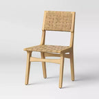 Sedia da pranzo Ceylon in legno naturale - Threshold™