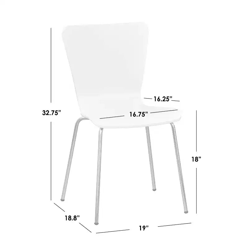 Buylateral Set da pranzo moderno Hillboro 3 pezzi nero: tavolo rotondo, struttura in metallo, 2 sedie senza braccioli