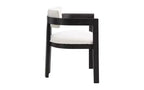 Christopher Knight Home Eleanor Set da pranzo imbottito in legno di gomma 7 pezzi Beige/Nero
