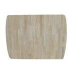 Tavolo da Pranzo Estensibile da 91,4 cm con Gambe a Farfalla e Stile Shaker Non Finito - International Concepts