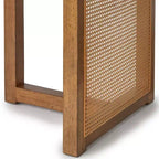 Lifestorey Set da pranzo moderno Felicity da 7 pezzi Quercia coloniale/Beige