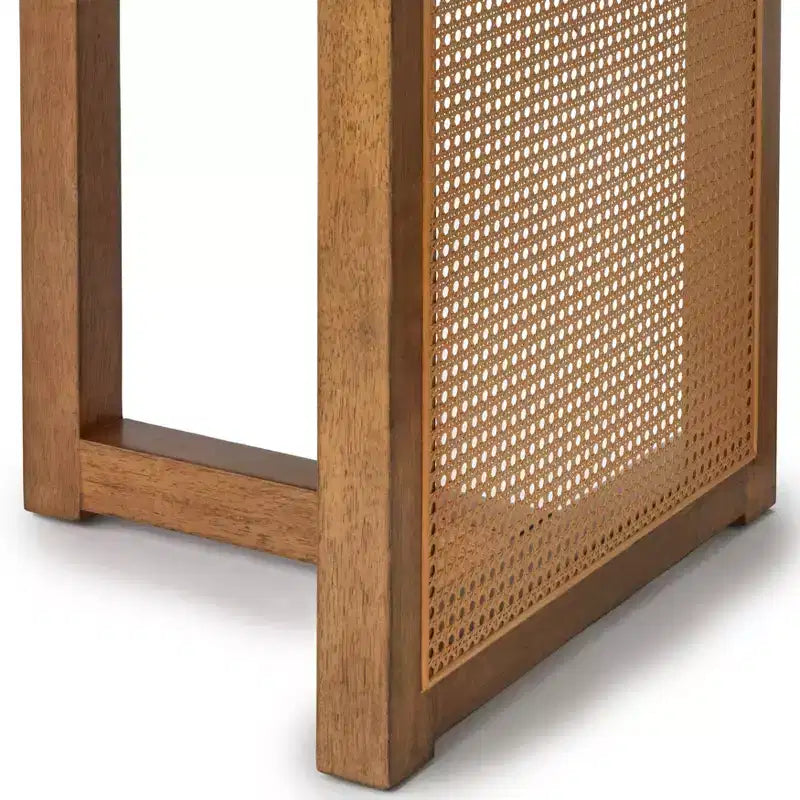 Lifestorey Set da pranzo moderno Felicity da 7 pezzi Quercia coloniale/Beige