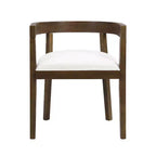 Christopher Knight Home Tyler set da pranzo moderno 7 pezzi in legno di Hevea, imbottito, beige/noce