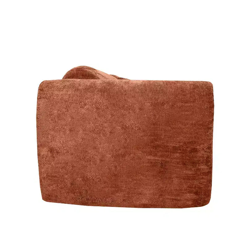 Christopher Knight Home Lyla, divano componibile curvo moderno a 5 posti, in spugna completamente compressa, 140", arancione