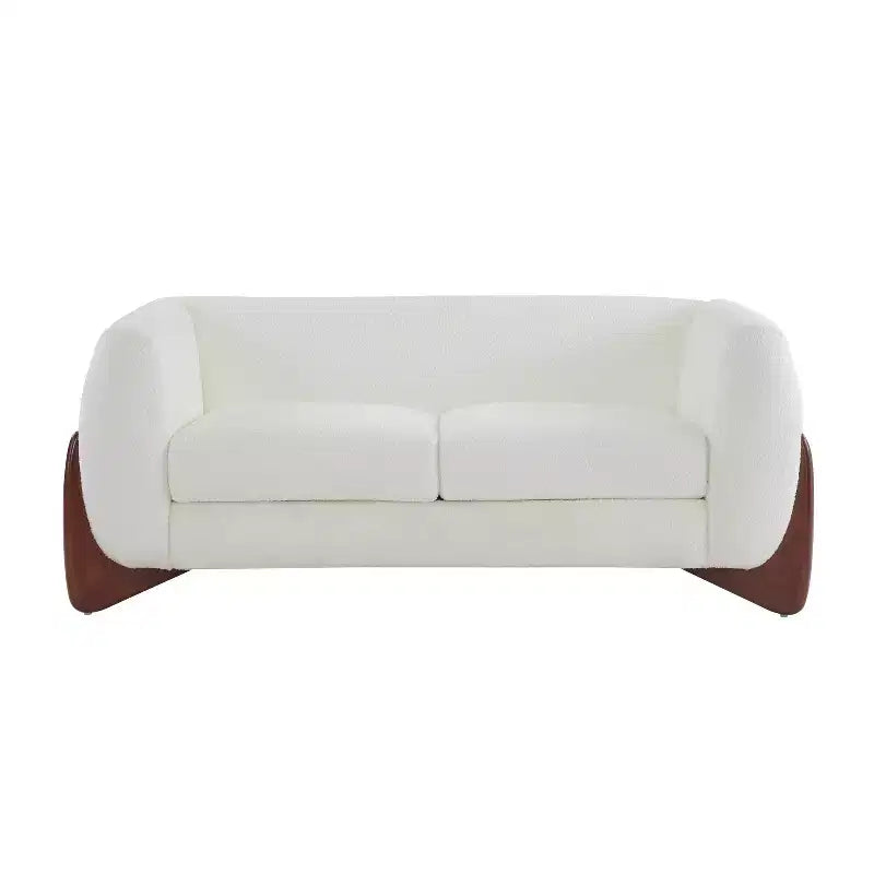 Christopher Knight Home Lucy Divano Combinato Moderno Imbottito a 3 e 2 Posti Beige