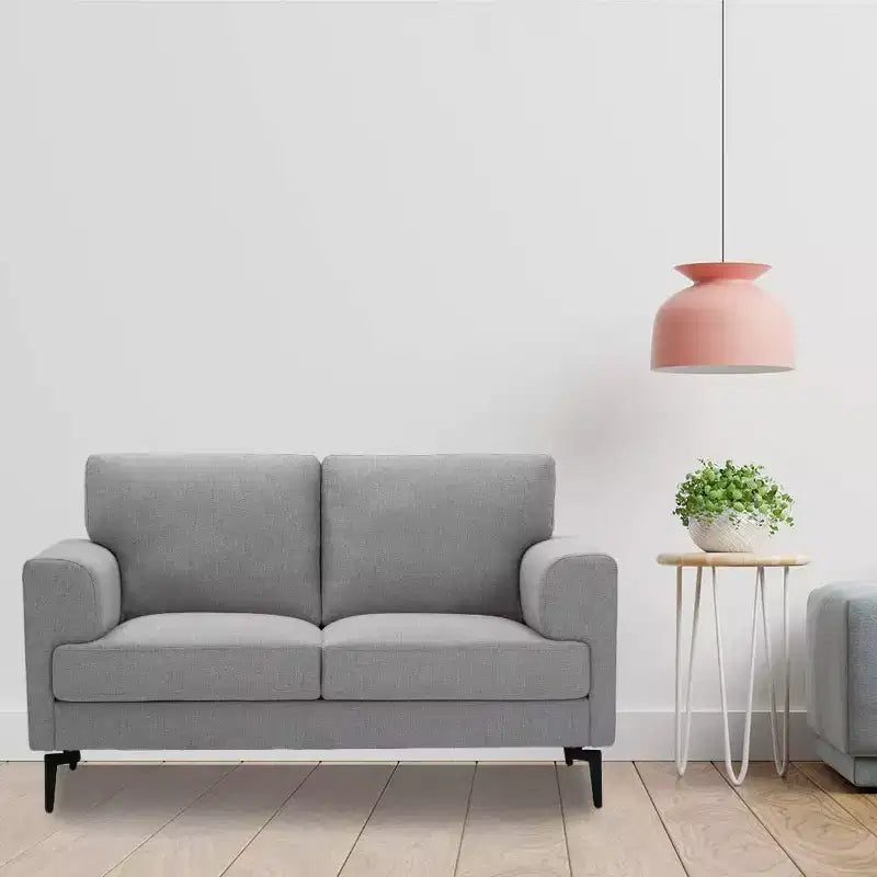 Divano Kyrene Acme Furniture Lino Grigio Chiaro