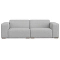 WyndenHall Biggs 2 Seater Sofa Pale Gray