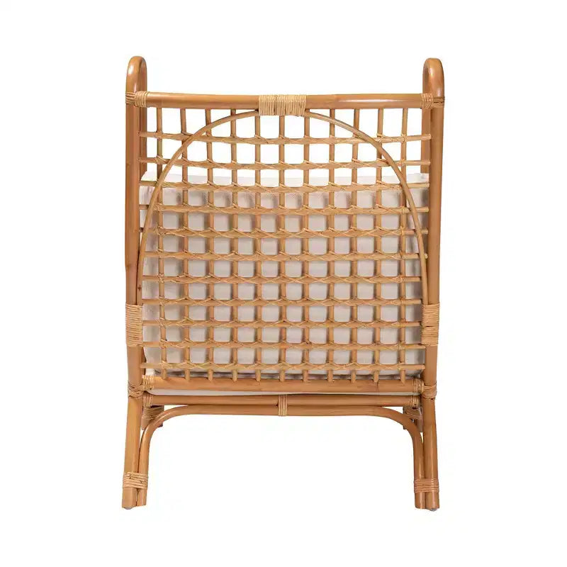 Sedia Helina Rattan Accent color miele chiaro bali & pari